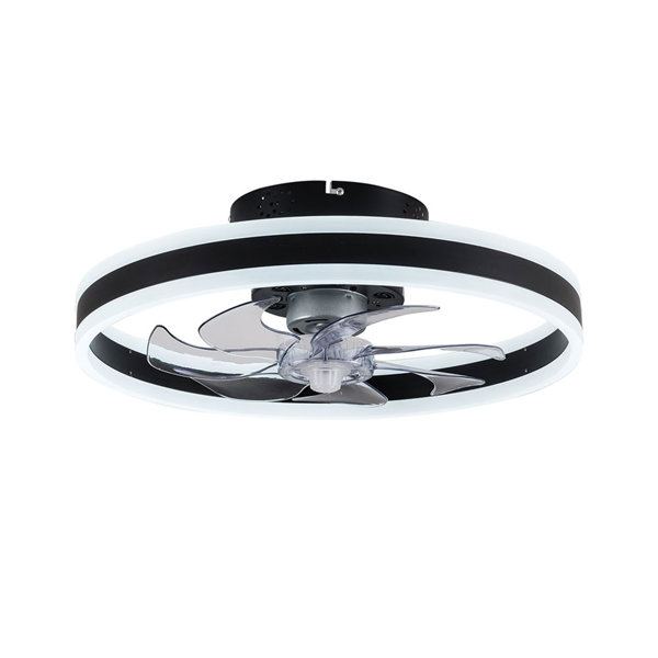 Orren Ellis 20'' Lynnly 7 Blade LED Bladeless Ceiling Fan with Remote